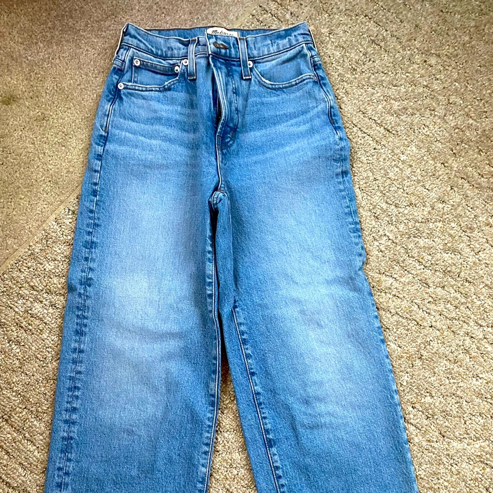 Madewell Women’s perfect vintage wide leg crop Jean